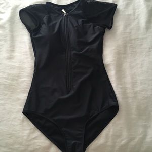 Black bathing suit